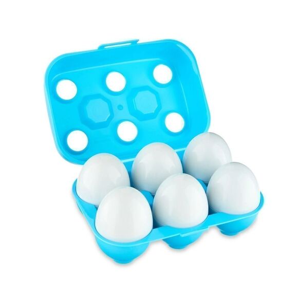 Toddler Egg Sorter Toy Color Matching Egg Set, Learn Color, Shapes, and Sorting - Picture 1 of 4